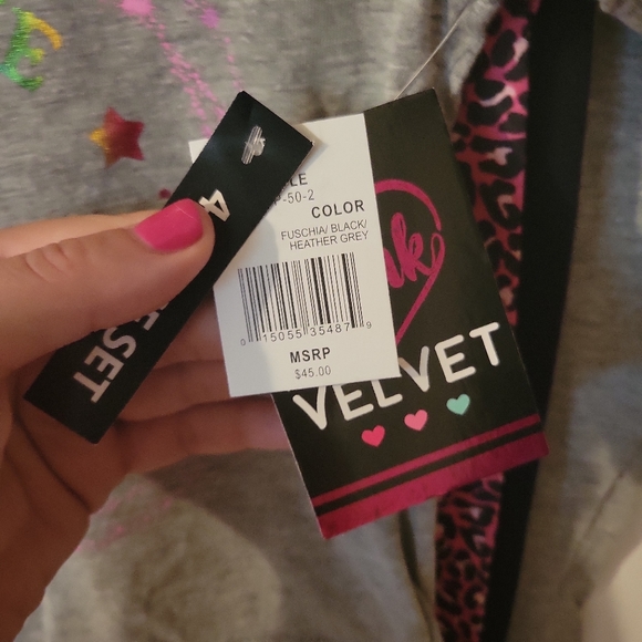 Girl's 4 Piece outfit sets by Pink Velvet sz 5/6 New - Picture 3 of 7